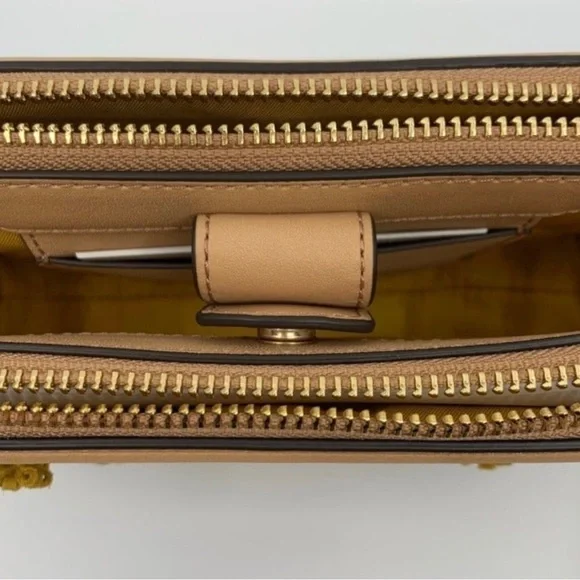 Tory Burch Floral/Straw Fleming Handbag - Picture 8 of 11